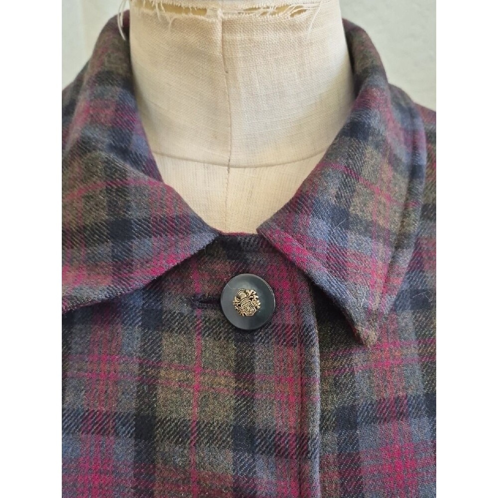 Herbert Grossman Design by Cynthia Sobal, Vintage Wool Blazer Sz 12/Large - Picture 15 of 16